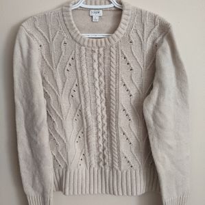J crew wool sweater